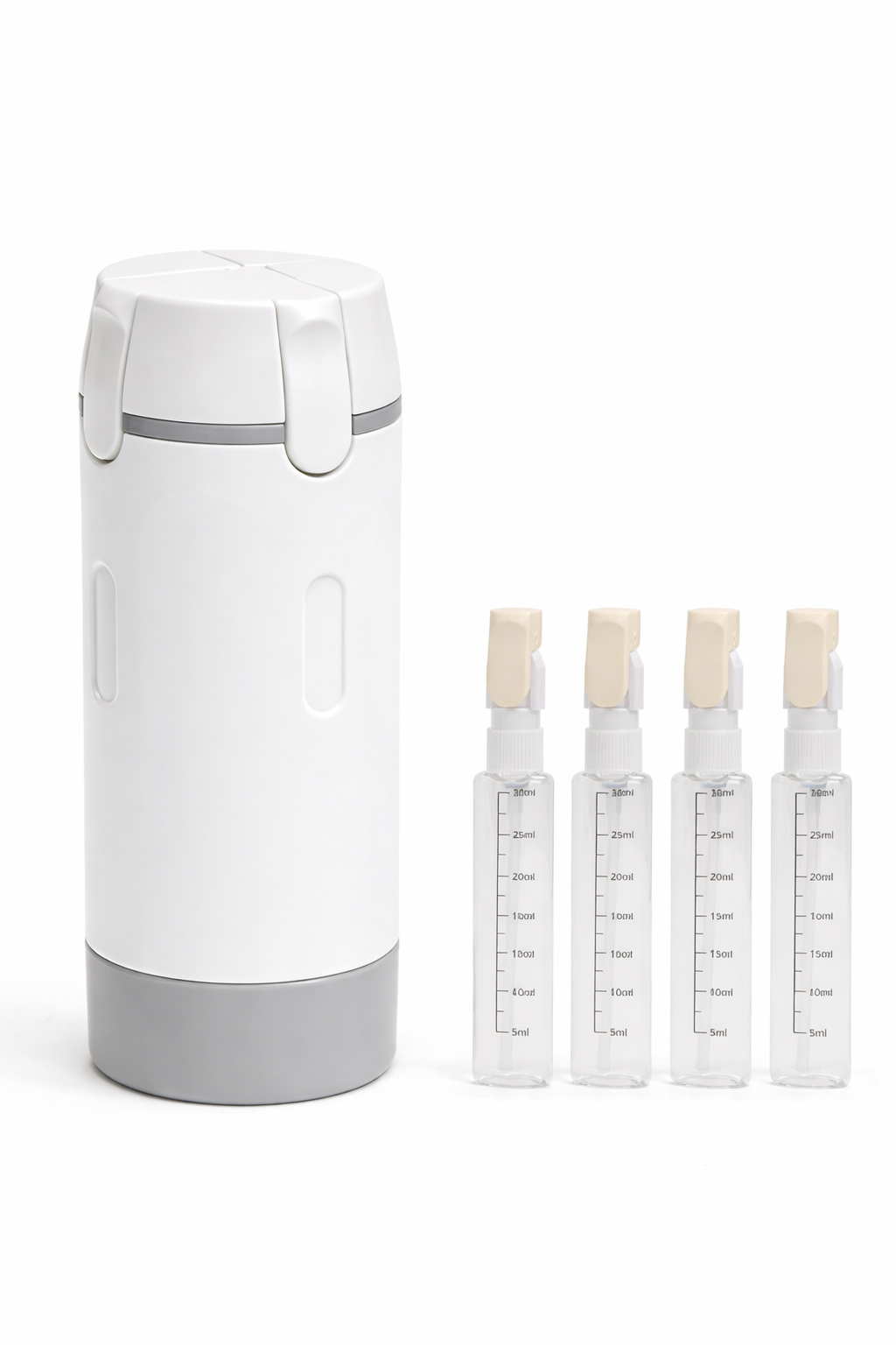 Travel Dispenser: 4 in 1